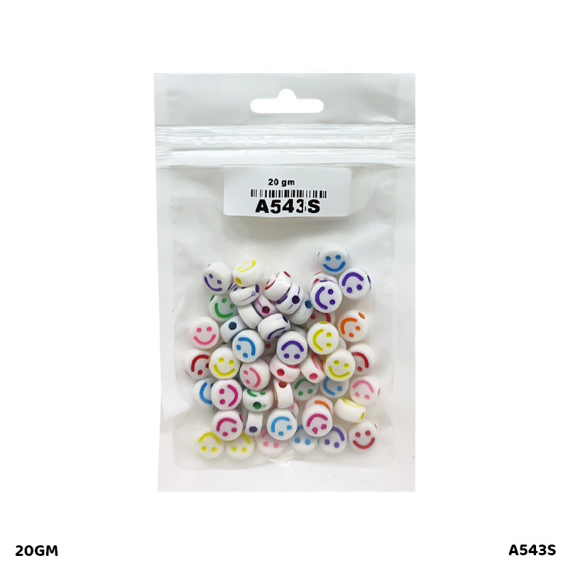 Gift To Love | Bracelet Beads Plastic | Pcs : 20 Gm | Code : A543S