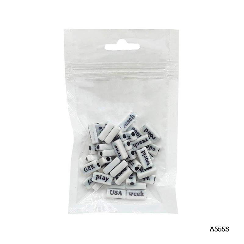 Gift To Love | Bracelet Beads Plastic | Pcs : 20 Gm | Code : A555S