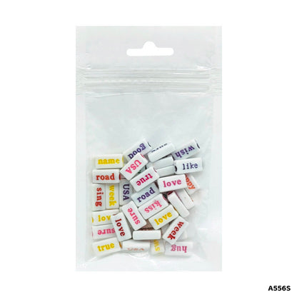 Gift To Love | Bracelet Beads Plastic | Pcs : 20 Gm | Code : A556S