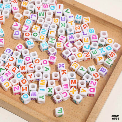 Gift To Love | Bracelet Beads Plastic | Pcs : 20 Gm | Code : A55S