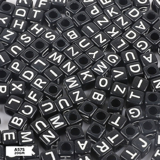 Gift To Love | Bracelet Beads Plastic | Pcs : 20 Gm | Code : A57S