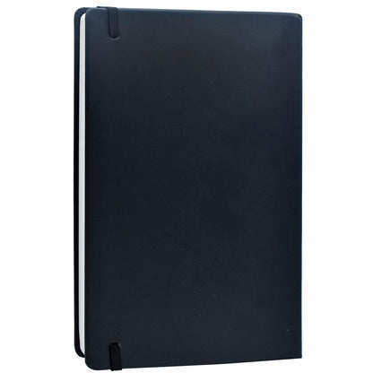 Gift To Love | Notebook Journal With Elastic | Color : Black | Size : A5 | Pcs : 160 Pages | Code : A5NBBPBK