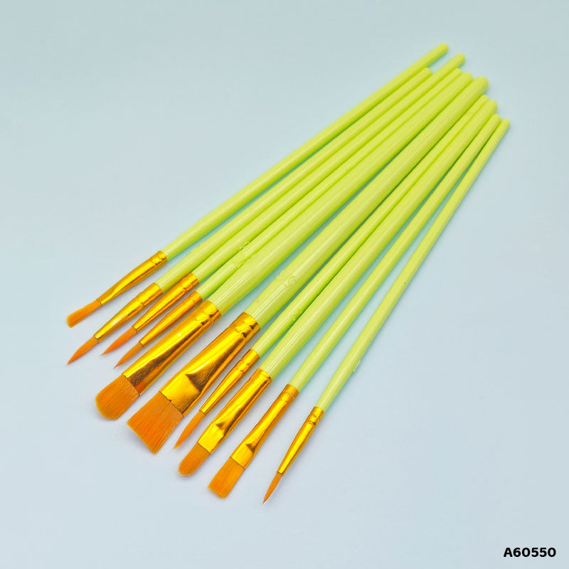 10 Pcs Art Brush Set-Gift To Love-Art & Craft