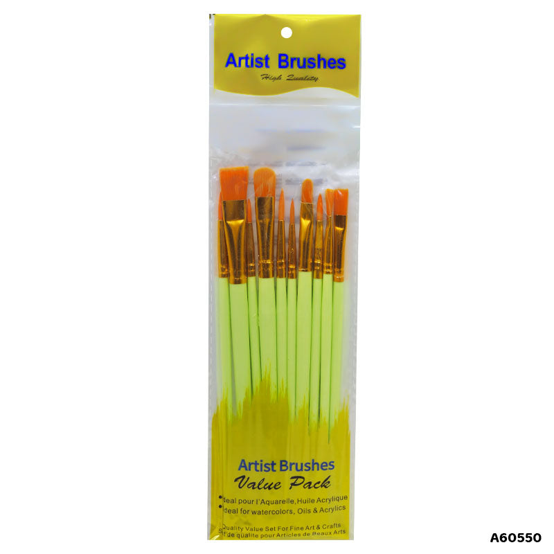 Gift To Love | Art Brush Set | Pcs : 10 Pcs | Code : A60550