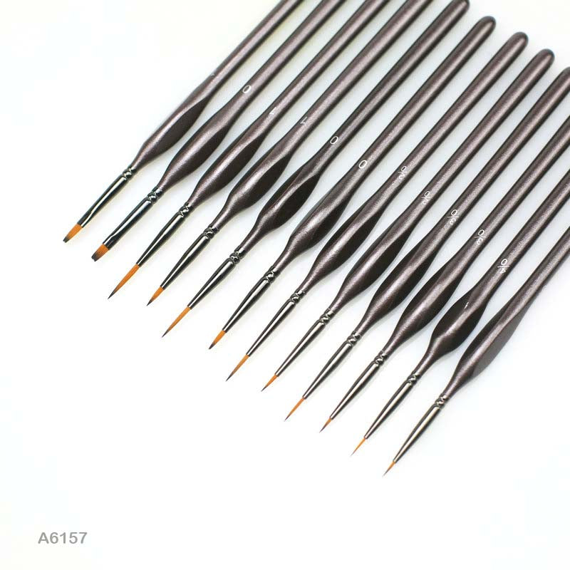 A6157 Paint Brush 12Pc Ultra Thin-Gift To Love-Art & Craft
