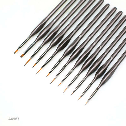 Gift To Love | Paint Brush Ultra Thin | Pcs : 12 Pcs | Code : A6157