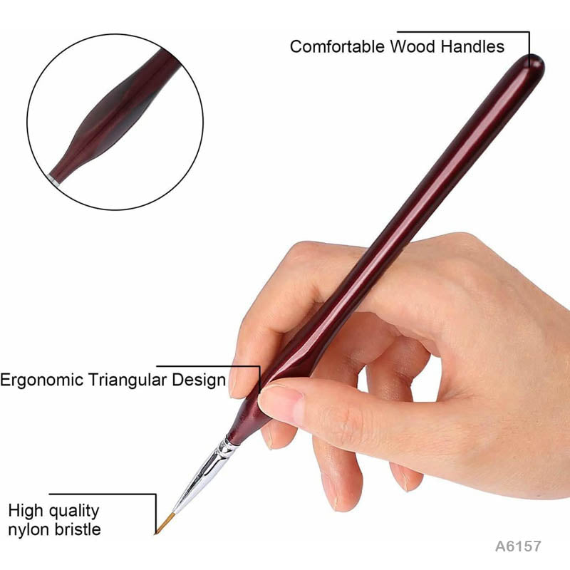 Gift To Love | Paint Brush Ultra Thin | Pcs : 12 Pcs | Code : A6157