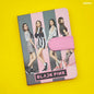 Gift To Love | Diary Printed Magnetic | Color : Black Pink | Size : 14 X 10 Cm | Pcs : 2 Pcs | Code : A6PK2