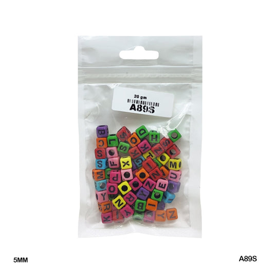 Gift To Love | Bracelet Beads Plastic | Pcs : 20 Gm | Code : A89S