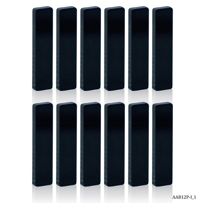 Gift To Love | Acrylic Alphabet | Color : Black | Pcs : 12 Pcs Set | Code : AAB12P-I