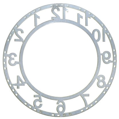 Gift To Love | Acrylic Clock Frame Numerical | Color : Gold | Size : 12 Inch | Code : ACFN120