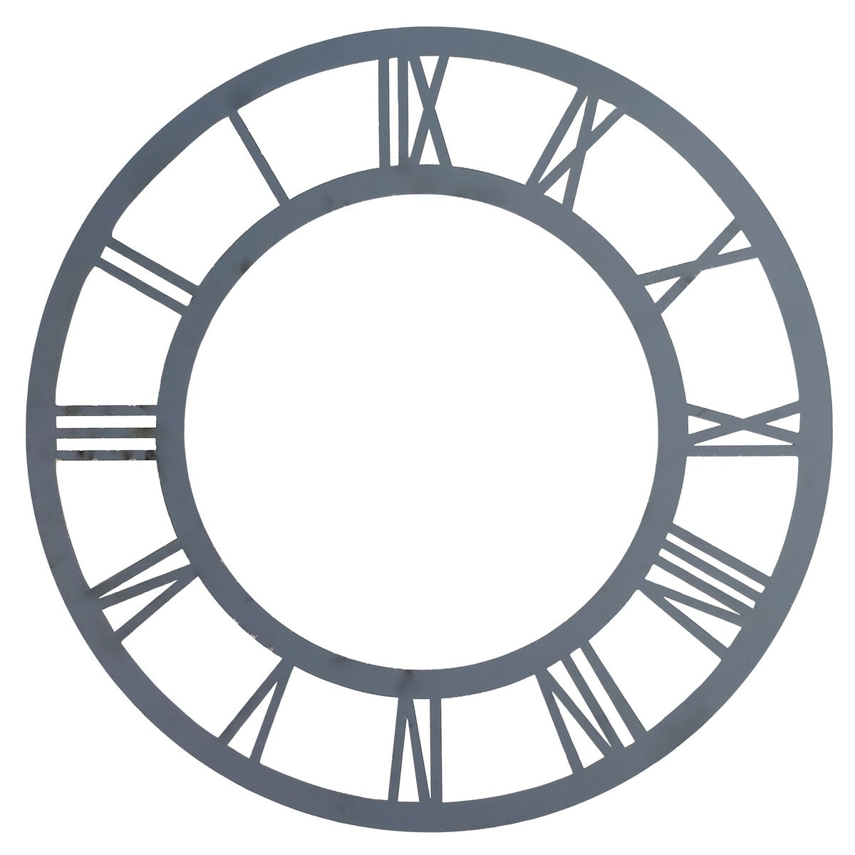 Gift To Love | Acrylic Clock Frame Roman Numbers | Color : Gold | Size : 12 Inch | Code : ACFR120