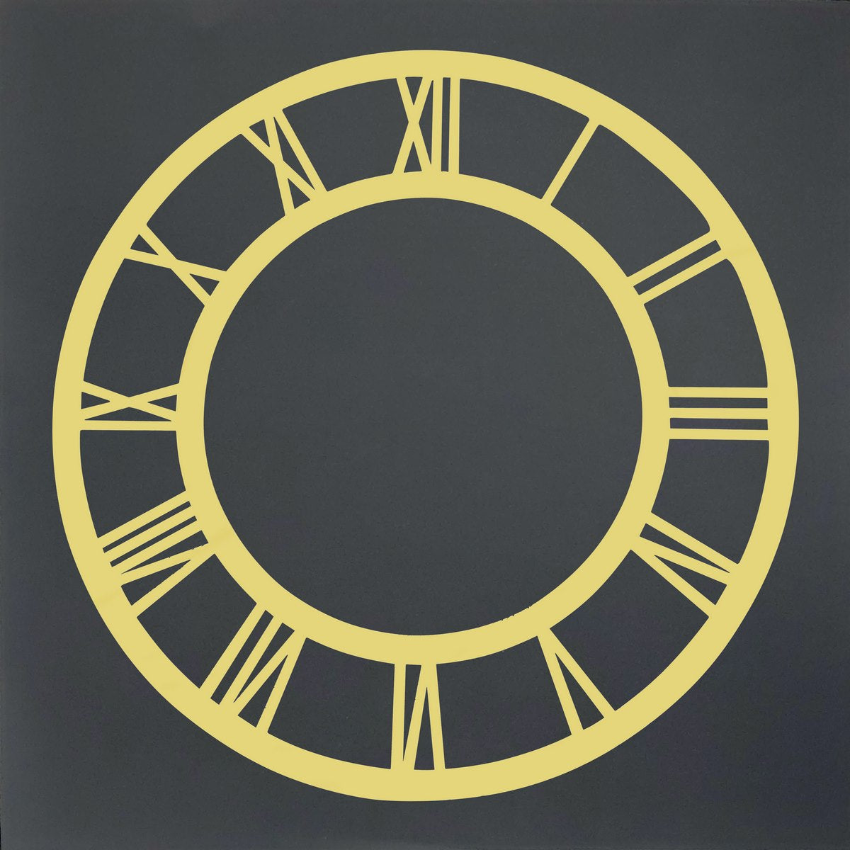 Gift To Love | Acrylic Clock Frame Roman Numbers | Color : Gold | Size : 12 Inch | Code : ACFR120