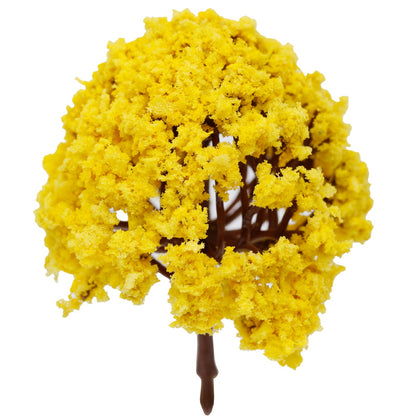 Gift To Love | Artificial Miniature Tree | Color : Yellow | Size : 6 Cm | Code : ACT-57