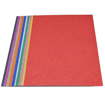Gift To Love | A4 Diamond Glitter Paper | Color : Multi Colour | Pcs : 10 Pcs | Code : ADGP10P-M
