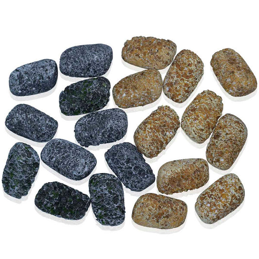 Gift To Love | Artificial Decorative Stone | Color : Natural Colour | Pcs : 20 Pcs | Code : ADGS04