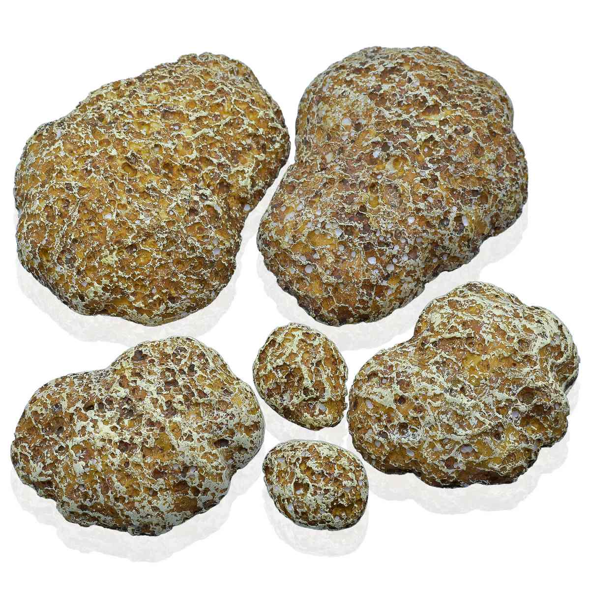 Gift To Love | Artificial Decorative Stone | Color : Natural | Pcs : 6 Pcs | Code : ADGS05