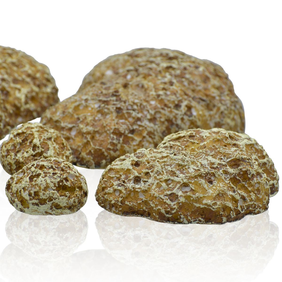 Gift To Love | Artificial Decorative Stone | Color : Natural | Pcs : 6 Pcs | Code : ADGS05