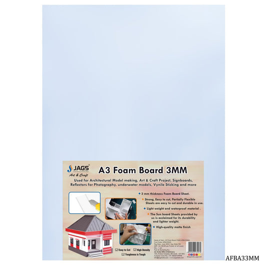 Gift To Love | Foam Board | Size : 3 Mm A3 | Code : AFBA33MM