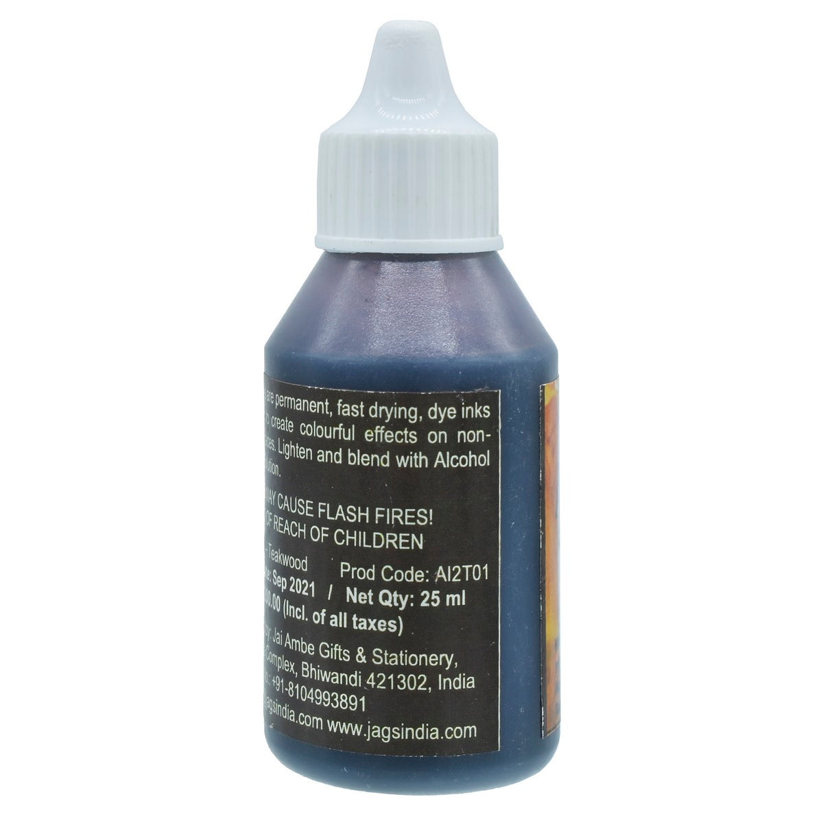 Gift To Love | Alcohol Ink | Color : Teakwood | Pcs : 25 Ml | Code : AI2T01