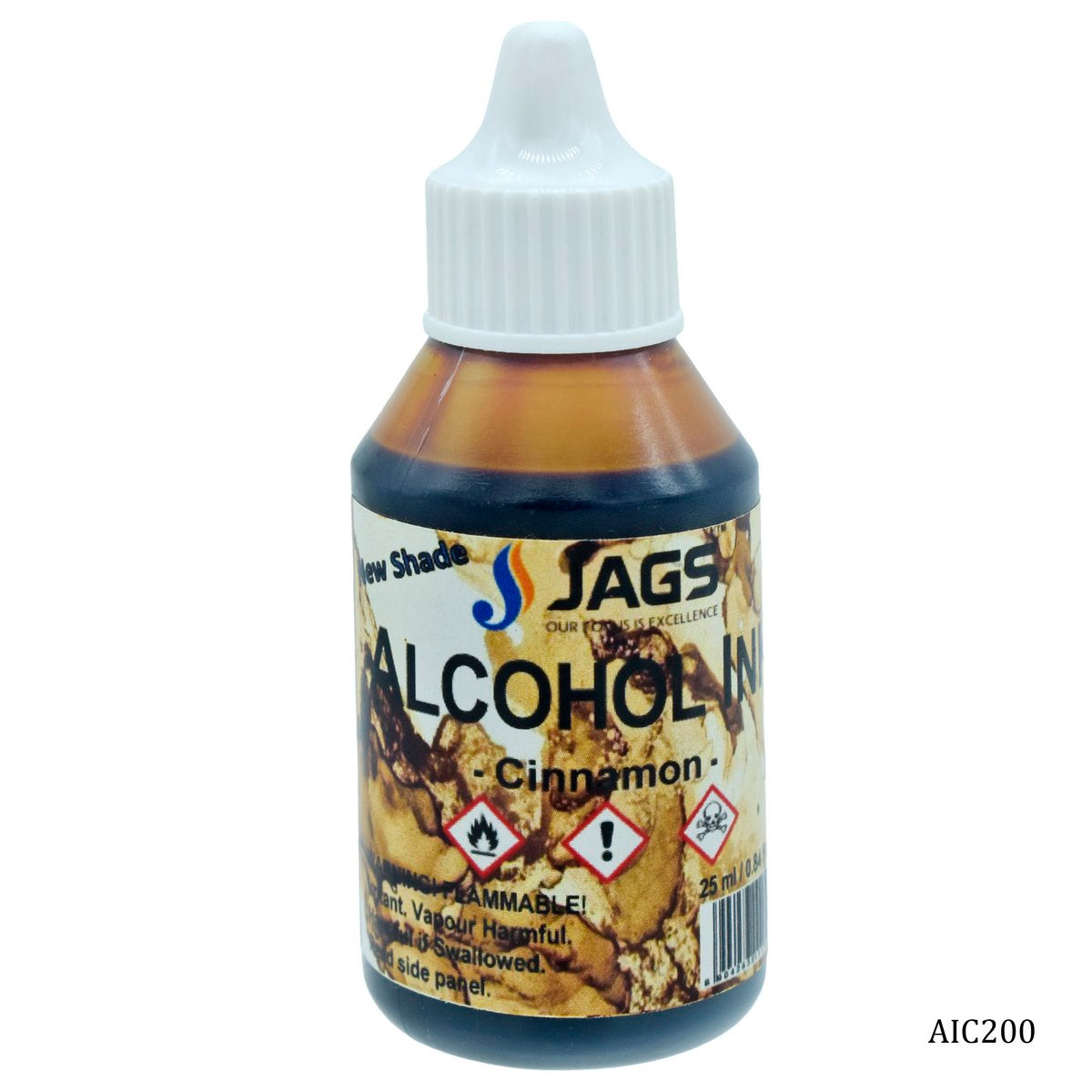 Gift To Love | Alcohol Ink | Color : Cinnamon | Pcs : 25 Ml | Code : AIC200