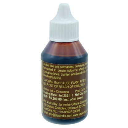 Gift To Love | Alcohol Ink | Color : Cinnamon | Pcs : 25 Ml | Code : AIC200