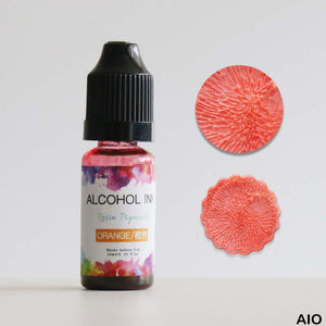 Gift To Love | Alcohol Ink | Color : Orange | Size : 10 Ml | Code : AIO