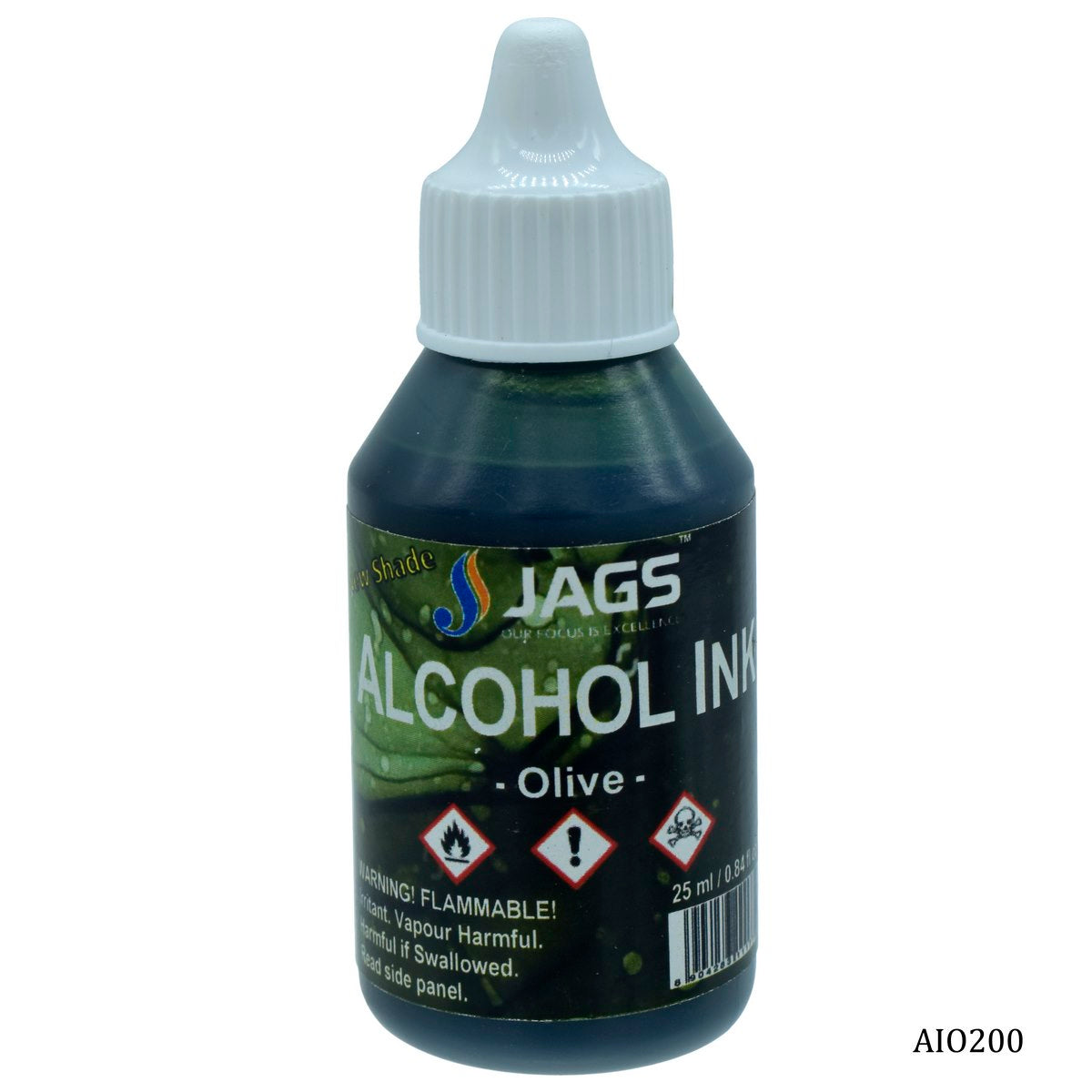 Gift To Love | Alcohol Ink | Color : Olive | Pcs : 25 Ml | Code : AIO200