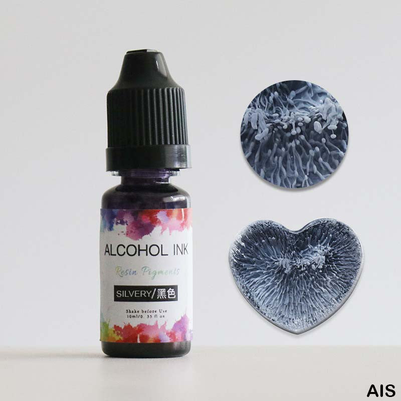 Gift To Love | Alcohol Ink | Color : Silver | Size : 10 Ml | Code : AIS