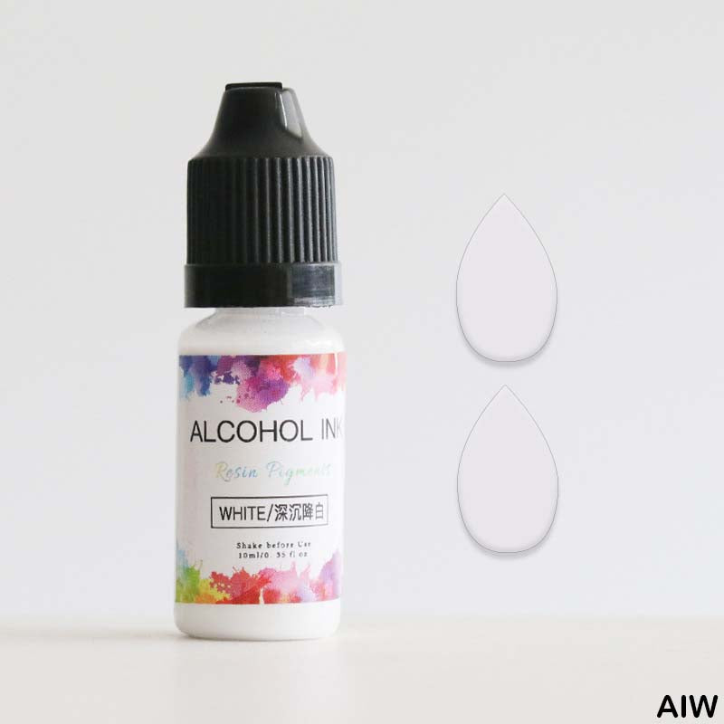 Gift To Love | Alcohol Ink | Color : White | Pcs : 10 Ml | Code : AIW