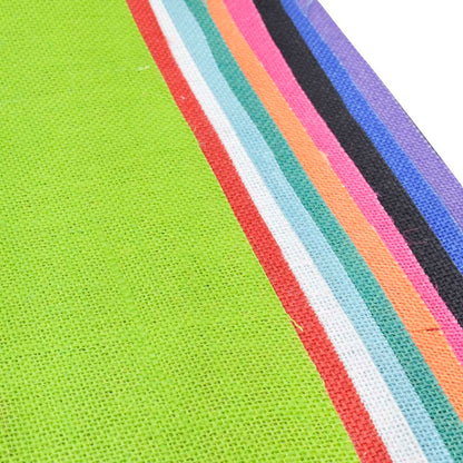Gift To Love | A3 Jute Sheet | Color : Mix Colour | Pcs : 10 Sheet | Code : AJS1A3M