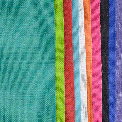 Gift To Love | A4 Jute Sheet | Color : Mix Colour | Pcs : 10 Sheet | Code : AJSWL10C