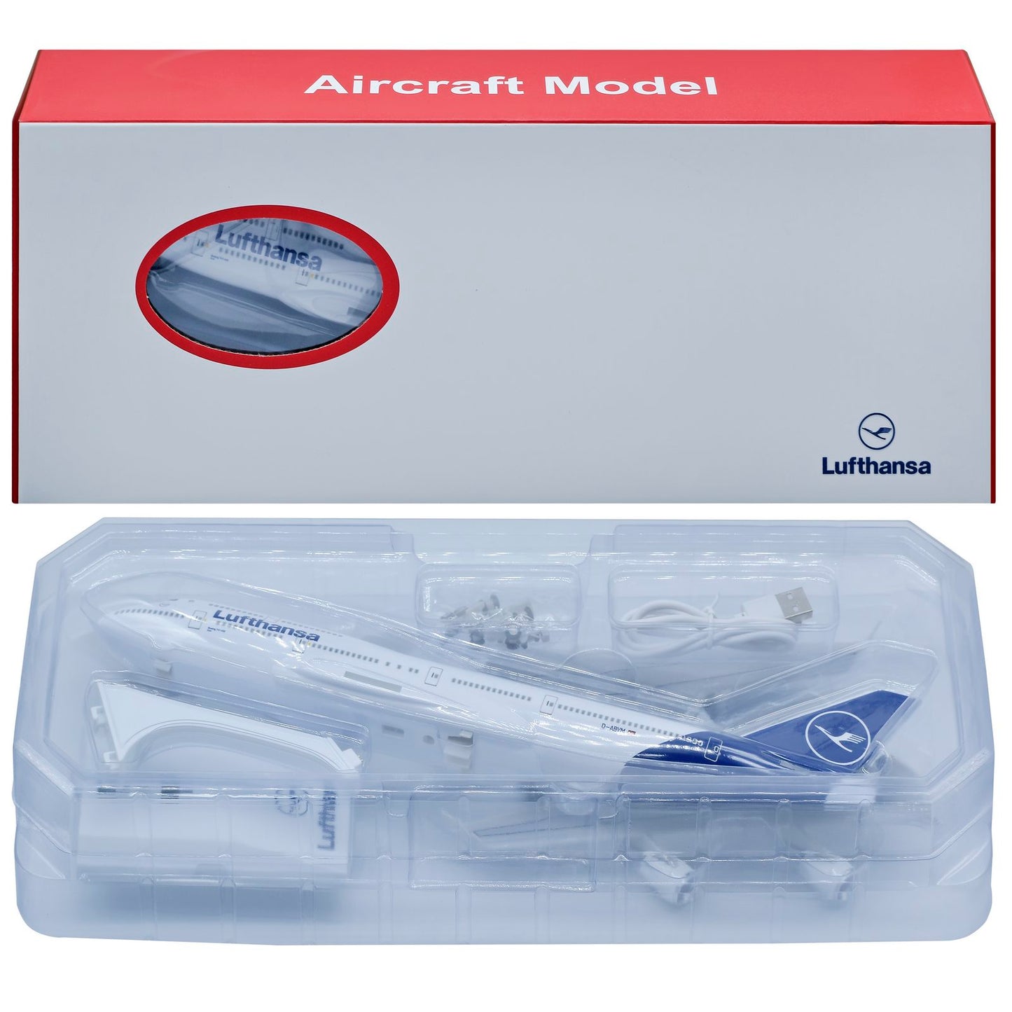 Gift To Love | Aircraft Model Big Lufthansa With Sound | Code : AMBLF00