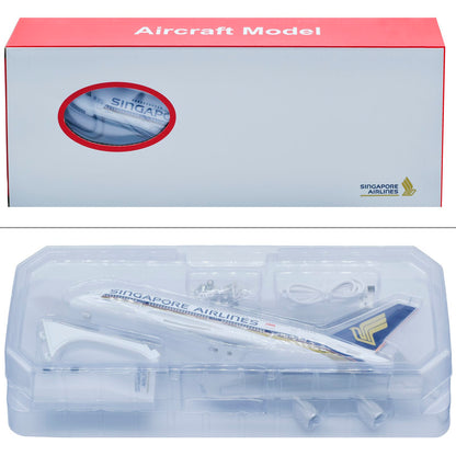 Gift To Love | Aircraft Model Big Singapore Airlines With Sound | Code : AMBSA00