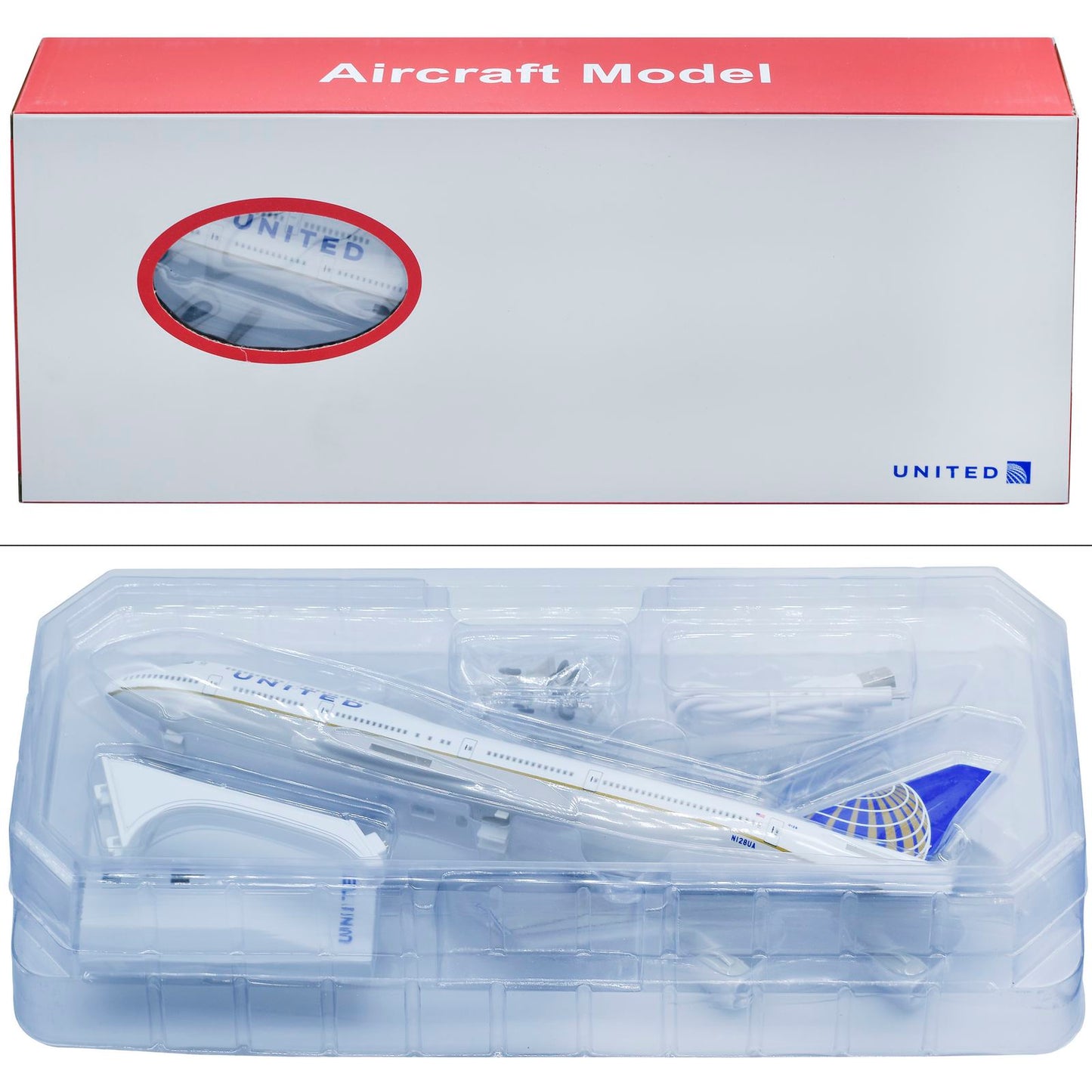 Gift To Love | Aircraft Model Big United With Sound | Code : AMBUN00