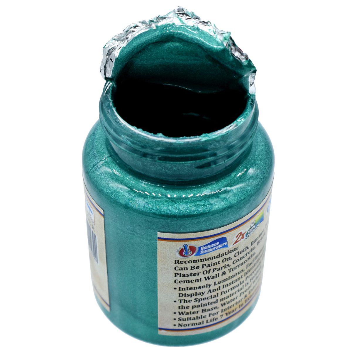 Gift To Love | Acrylic Metallic Colour | Color : Green | Size : 45 Ml | Code : AMC404