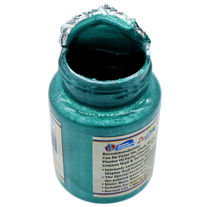 Gift To Love | Acrylic Metallic Colour | Color : Green | Size : 45 Ml | Code : AMC404