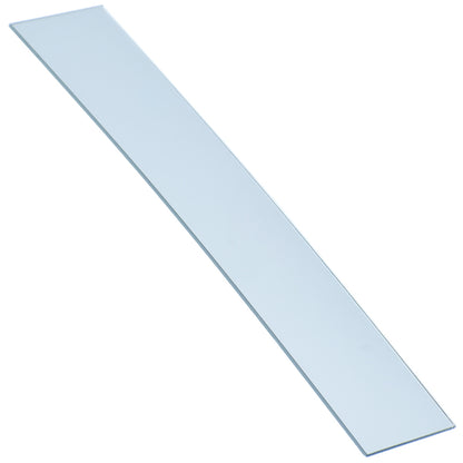 Gift To Love | Acrylic Mirrors Long Shape | Color : Silver | Size : 7 Inch | Code : AMLS00