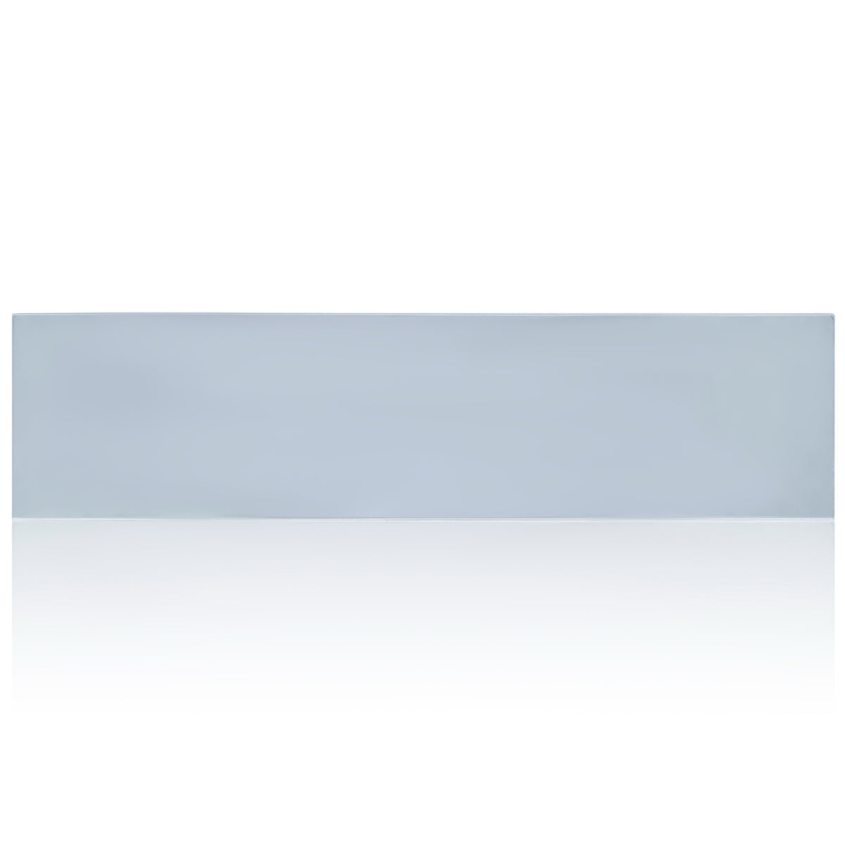 Gift To Love | Acrylic Mirrors Long Shape | Color : Silver | Size : 7 Inch | Code : AMLS00