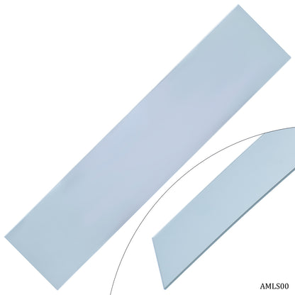 Gift To Love | Acrylic Mirrors Long Shape | Color : Silver | Size : 7 Inch | Code : AMLS00