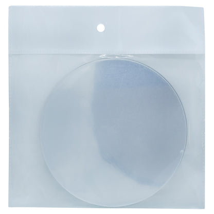 Gift To Love | Acrylic Mirrors Round | Color : Silver | Size : 5 Inch | Pcs : 2 Pcs | Code : AMRS03