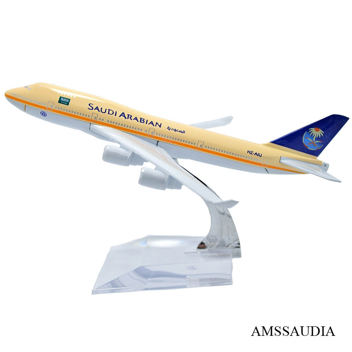 Gift To Love | Aircraft Model Small Saudi Arabian | Code : AMSSAUDIA
