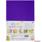 Gift To Love | Nonwoven Felt | Color : Violet | Size : A4 | Pcs : 10 Sheets | Code : ANFSBI40