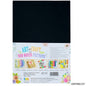 Gift To Love | Nonwoven Felt | Color : Black | Size : A4 | Pcs : 10 Sheets | Code : ANFSBK129