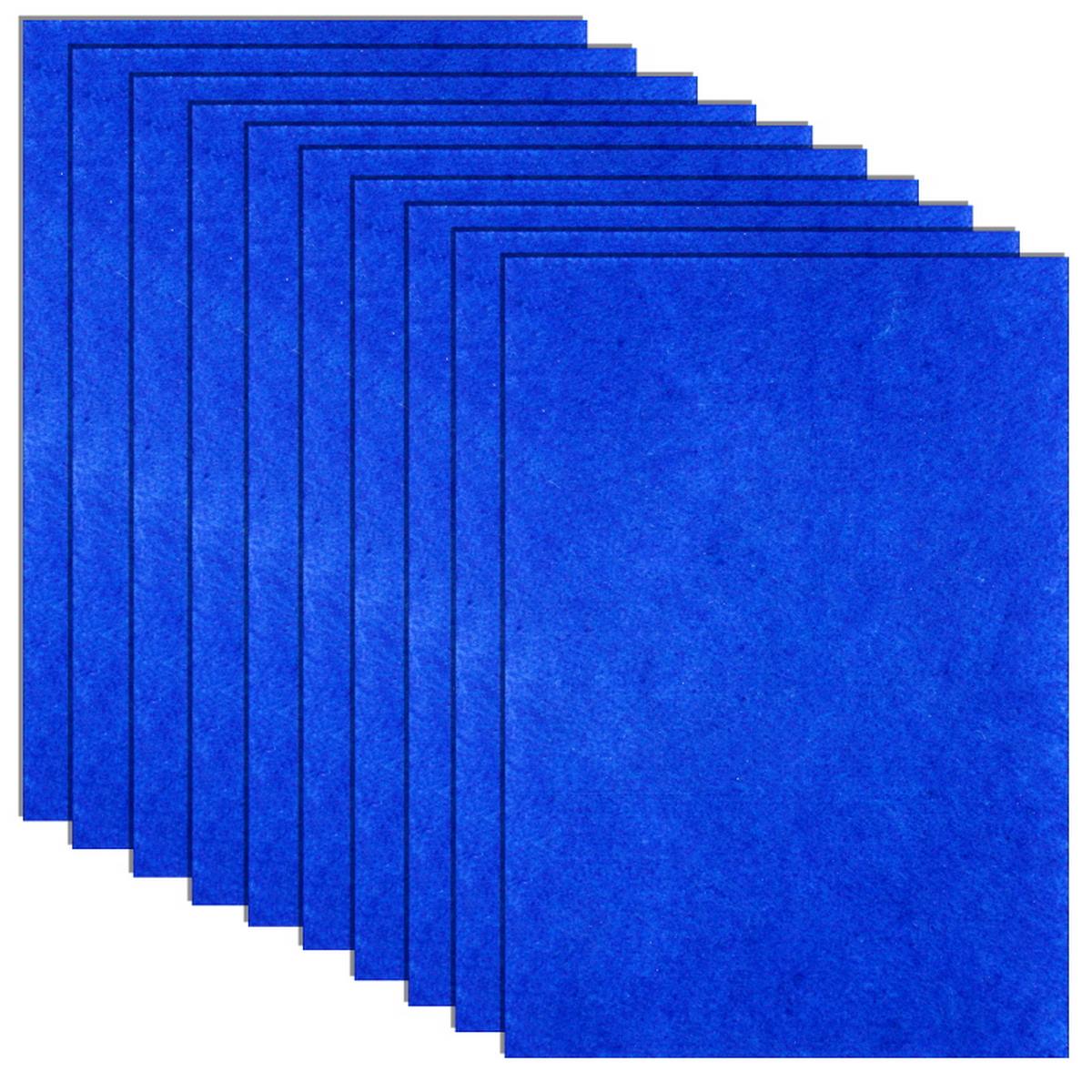 Gift To Love | Nonwoven Felt | Color : Blue | Size : A4 | Pcs : 10 Sheets | Code : ANFSBL855