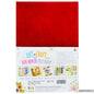 Gift To Love | Nonwoven Felt | Color : Dark Red | Size : A4 | Pcs : 10 Sheets | Code : ANFSD052