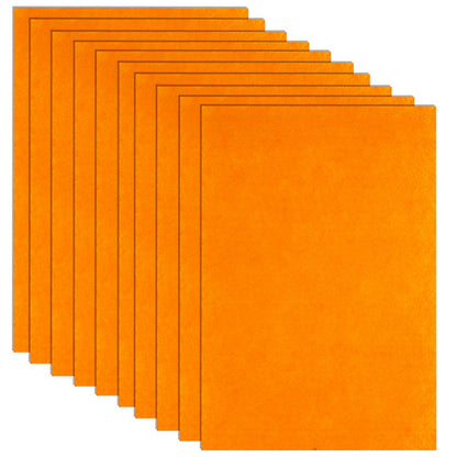 Gift To Love | Nonwoven Felt | Color : Light Orange | Size : A4 | Pcs : 10 Sheets | Code : ANFSLO73
