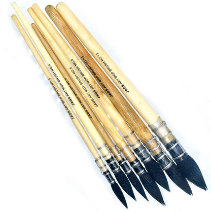 Gift To Love | Artist Hair Mop Brush | Pcs : Set Of 7 Pcs | Code : ANHM07