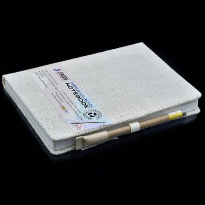 Gift To Love | Notebook Jute Cover | Color : Off White | Size : A5 | Pcs : 160 Pages | Code : ANJC01