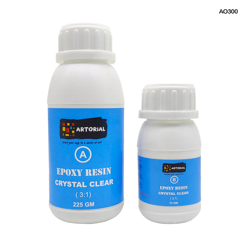 Artorial Ao300 3-1 Epoxy Art Resin Hardener Kit 300Gm In